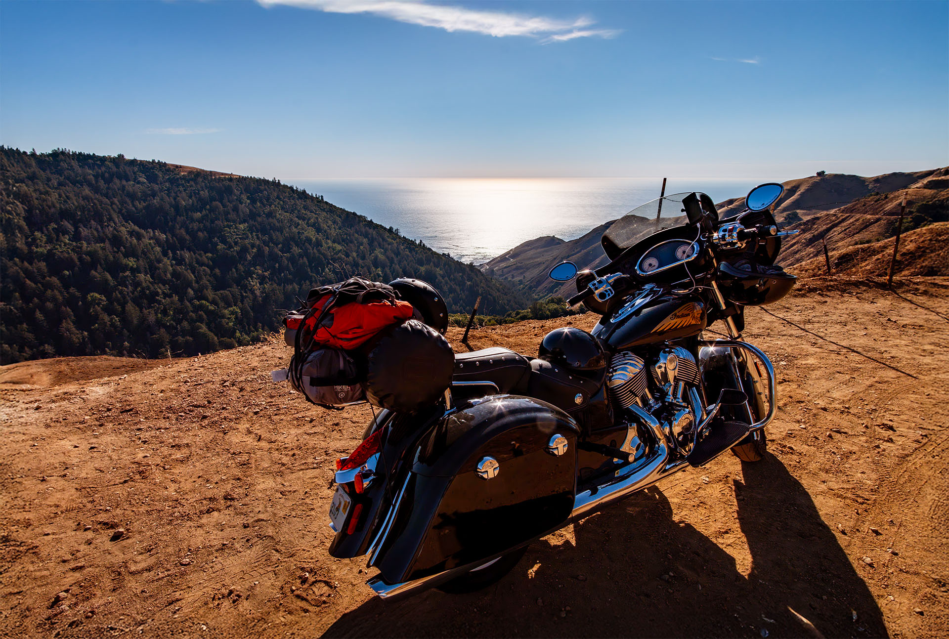 Our home on two wheels during our roadtrip in 2017